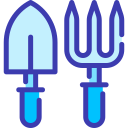 Gardening tools icon