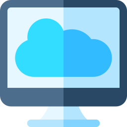 Cloud computing icon