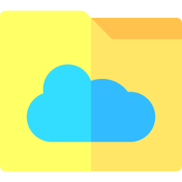 Cloud storage icon