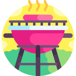 barbecue Icône