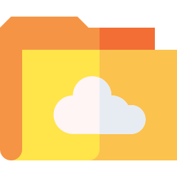 Cloud folder icon