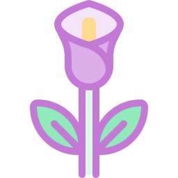 Calla lily icon