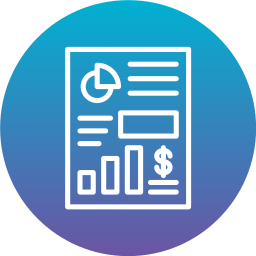 rapport d'activité Icône