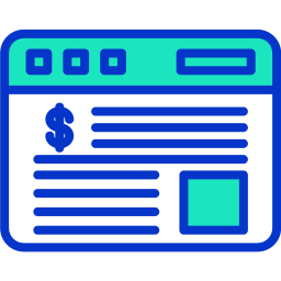 Business report icon