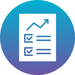 rapport d'activité Icône