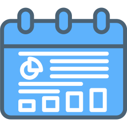 rapport d'activité Icône