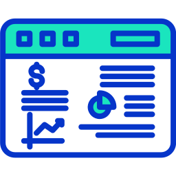 Business report icon