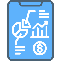 rapport d'activité Icône