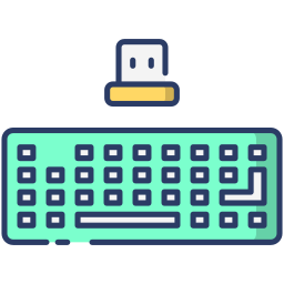 kabellose tastatur icon