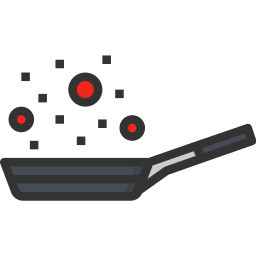 Frying pan icon