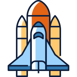 Space shuttle icon