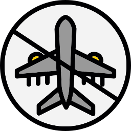 No flight icon