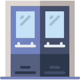 Double door icon