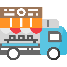 Food truck icon