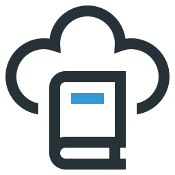 cloud-bibliothek icon