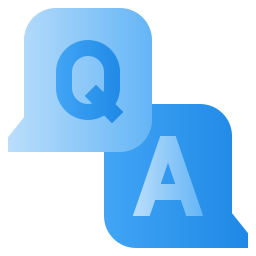 Question and answer icon