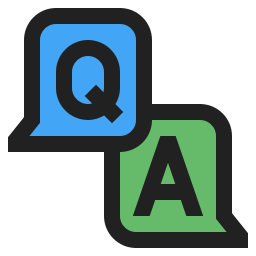 Question and answer icon