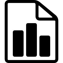 grafico cartaceo icona