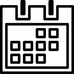 calendrier de la classe Icône