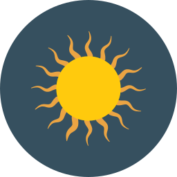 Sun icon