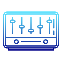 equalizador Ícone