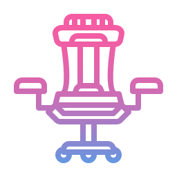 Gaming chair icon