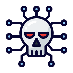 logiciels malveillants Icône