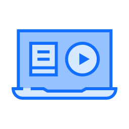 Digital learning icon