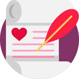 Love letter icon