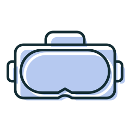 Virtual reality icon