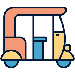 Auto ricksaw icon