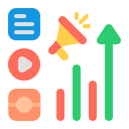 Growth graph icon