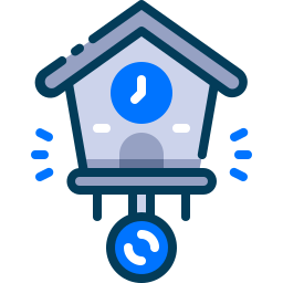 Cuckoo clock icon