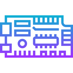 Microcontroller icon