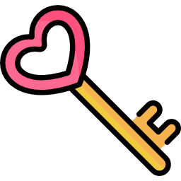 Love key icon