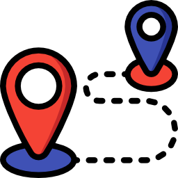 geographisches positionierungs system icon