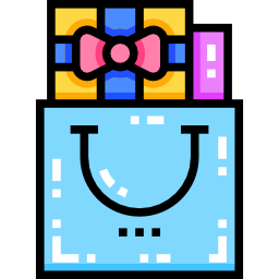 Gift bag icon