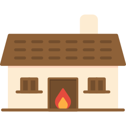 House on fire icon