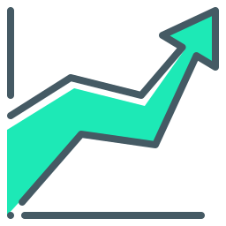 croissance Icône