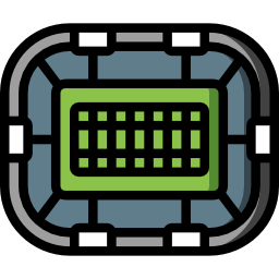 terrain de football américain Icône