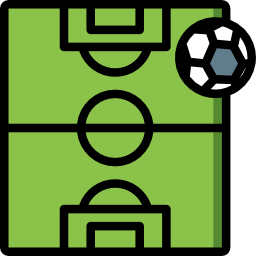 Soccer field icon