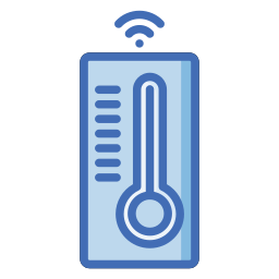 Smart temperature icon