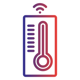 Smart temperature icon