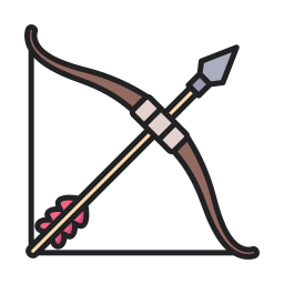 Bow and arrow icon