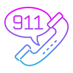 911 call icon