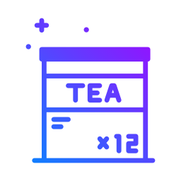 Tea box icon