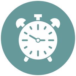 Alarm clock icon