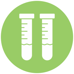 Test tubes icon