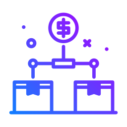 la finance Icône