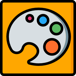 Paint palette icon